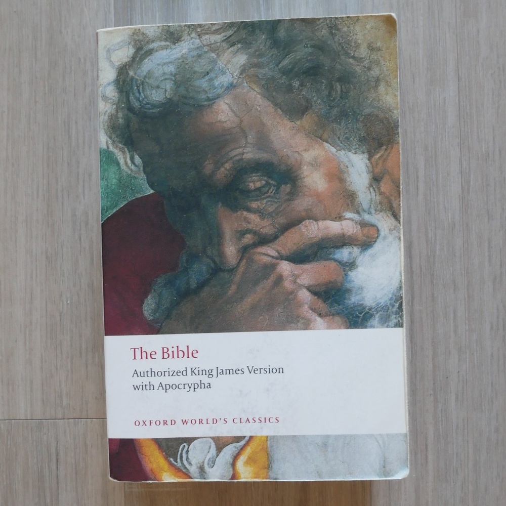 The Bible: Authorized King James Version with Apocrypha~
